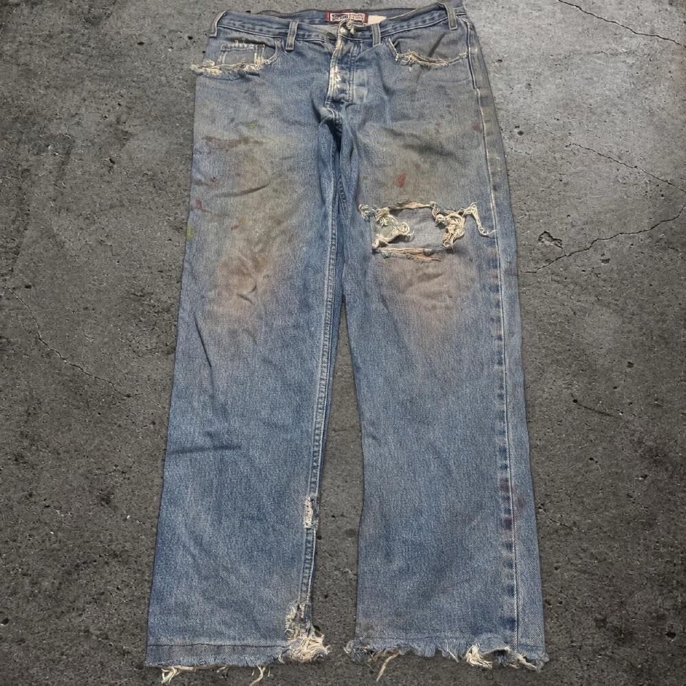 Old-navy Men's Blue and Navy Jeans